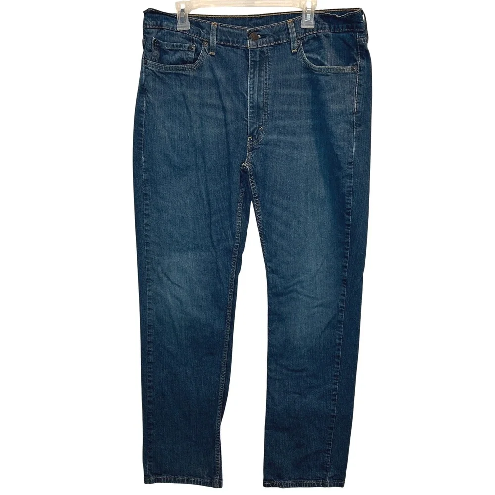 Levi's 514‎ Straight Fit Men's Denim Jeans Blue W38 L32 Cotton Stretch